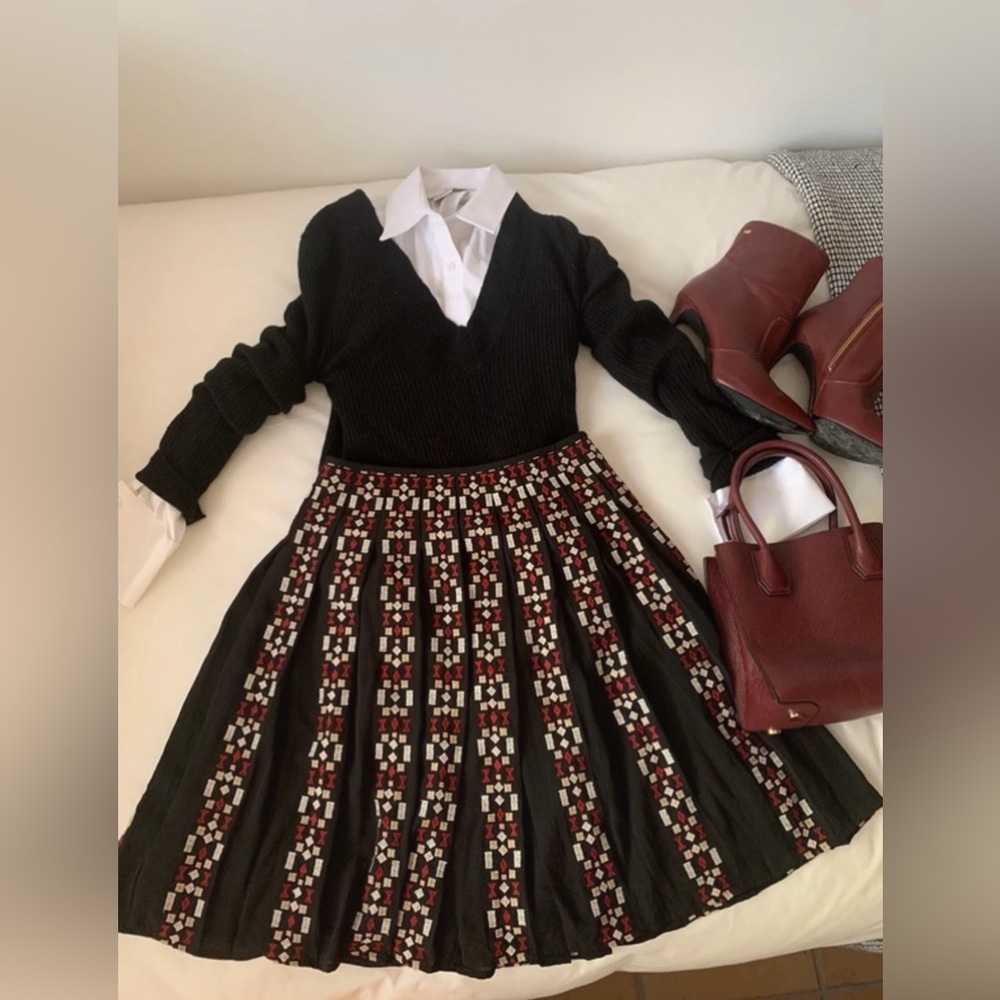 Ann Taylor Pleated Skirt